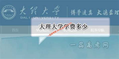 大理大学学费(大理大学学费多少一年?)缩略图