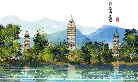 香格里拉古城速写(丽江古城写生速写)缩略图