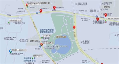 昆明理工大学地图(昆明理工大学地图呈贡)缩略图